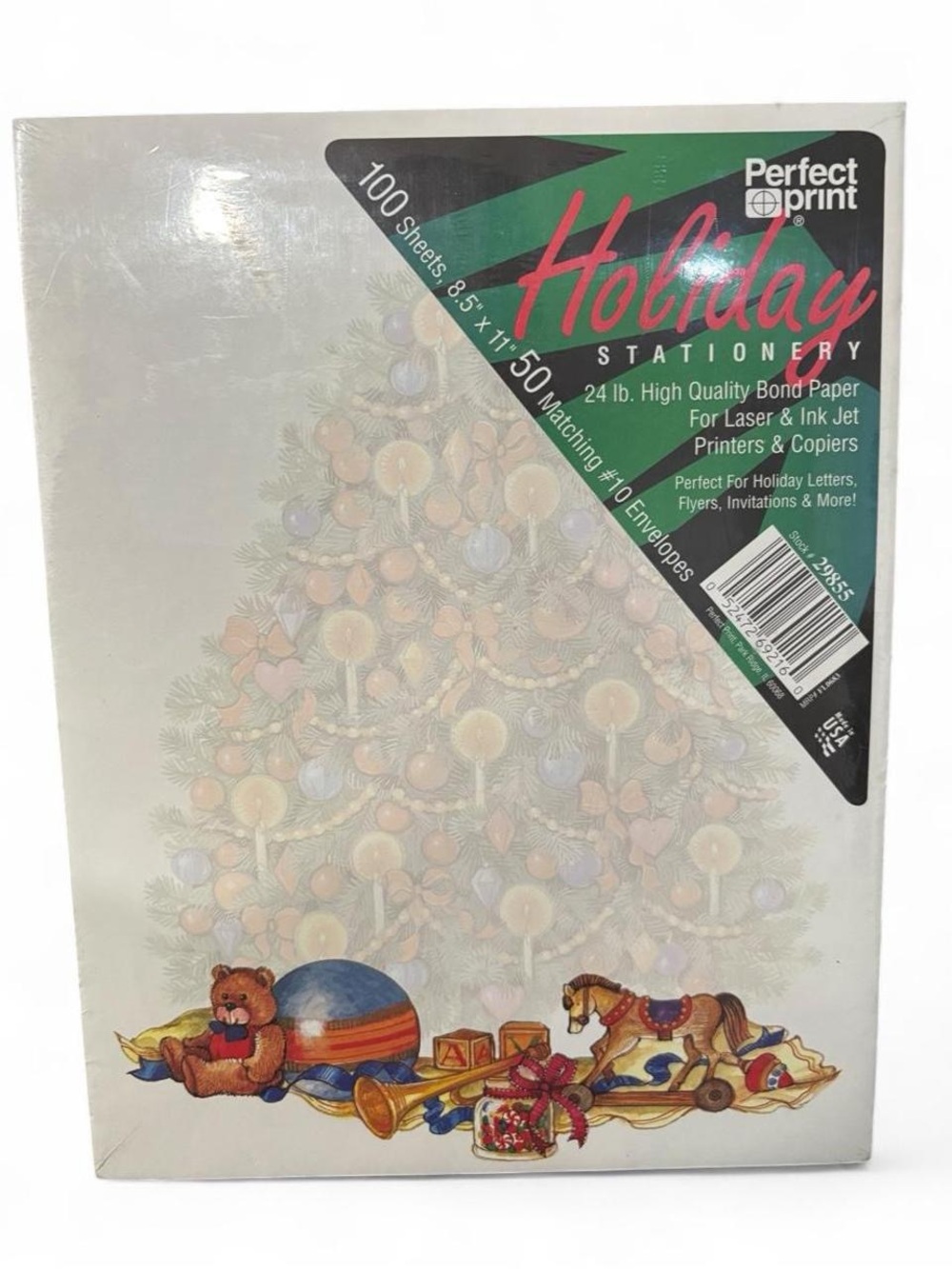 Vintage Christmas Tree Printer -
Paper & Envelopes 100/50